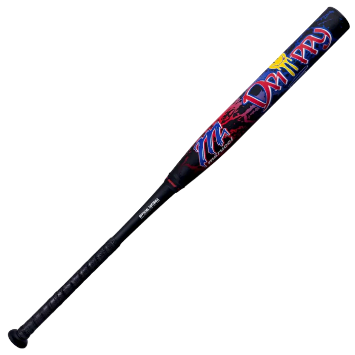 MARUCCI DRIIPPY 12.75" 2PC LOADED USA SLOWPITCH SOFTBALL BAT: MSPDR2LA shaved rolled