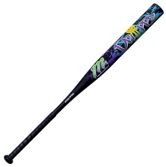 MARUCCI DRIIPPZ 12.75" 1PC LOADED USSSA SLOWPITCH SOFTBALL BAT: MSPDR1LU shave roll