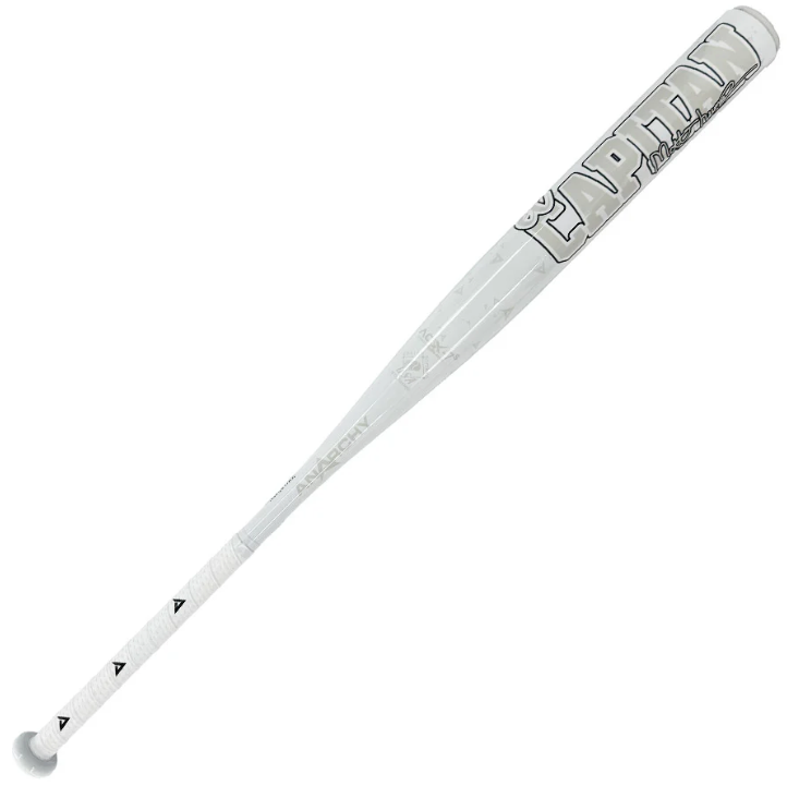 2025 ANARCHY EL CAPITAN WHITEOUT 12.5" 1-PIECE END LOAD SSUSA SENIOR SLOWPITCH SOFTBALL BAT: ASPELWH25S