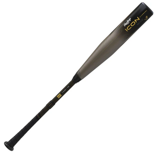 2023 Rawlings Icon Drop -3 BBCOR Baseball Bat: RBB3I3