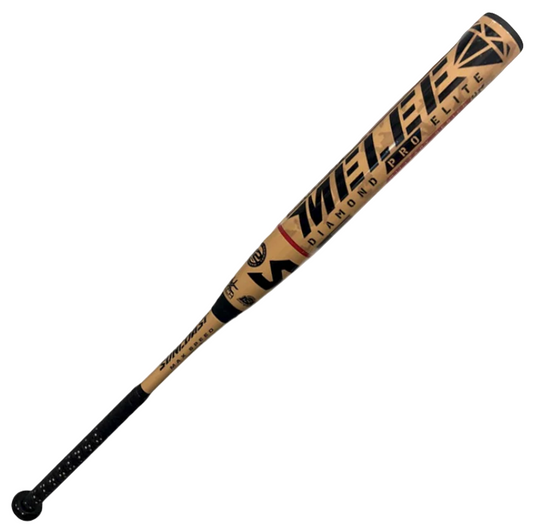 2025 SUNCOAST MELEE DIAMOND PRO ELITE 12" 2-PC BALANCED MILITARY SERIES SSUSA SENIOR SLOWPITCH SOFTBALL BAT shave roll