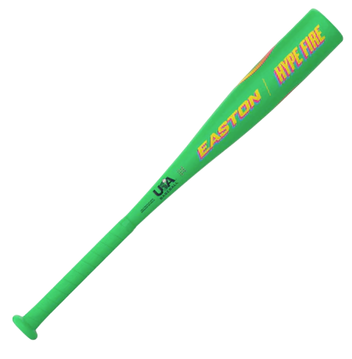 2026 EASTON HYPE FIRE -13 USA TEE BALL BASEBALL BAT: ETB6HYP13 shave roll