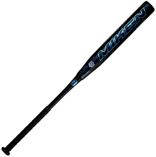 Miken HB12 Icy 12.5" 2 Piece Maxload USA/ASA Slowpitch Softball Bat: MSA5HBL