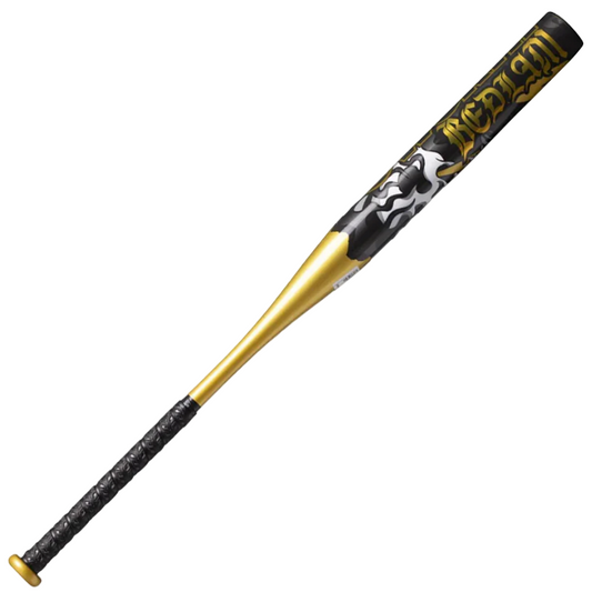 2025 WORTH BEDLAM GOLD 13" 1PC XL USSSA SLOWPITCH SOFTBALL BAT: WSU5BEDG1L