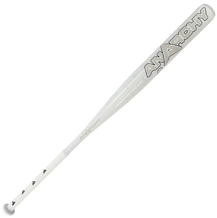 2025 ANARCHY EL CAPITAN WHITEOUT 12.5" 1-PIECE END LOAD SSUSA SENIOR SLOWPITCH SOFTBALL BAT: ASPELWH25S