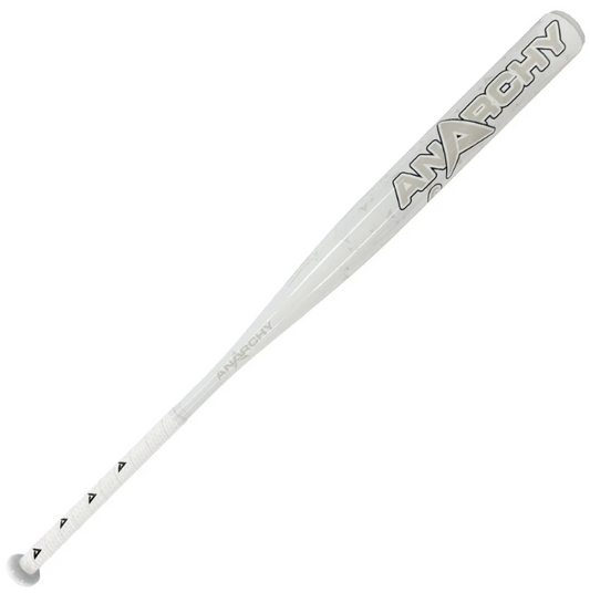 2025 ANARCHY EL CAPITAN WHITEOUT 12.5" 1-PIECE END LOAD SSUSA SENIOR SLOWPITCH SOFTBALL BAT: ASPELWH25S