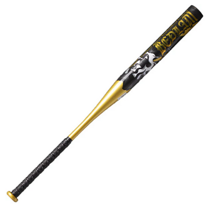 2025 Worth Bedlam Gold 13" 1PC XL Endload USSSA Slowpitch Softball Bat: WSU5BEDG1L