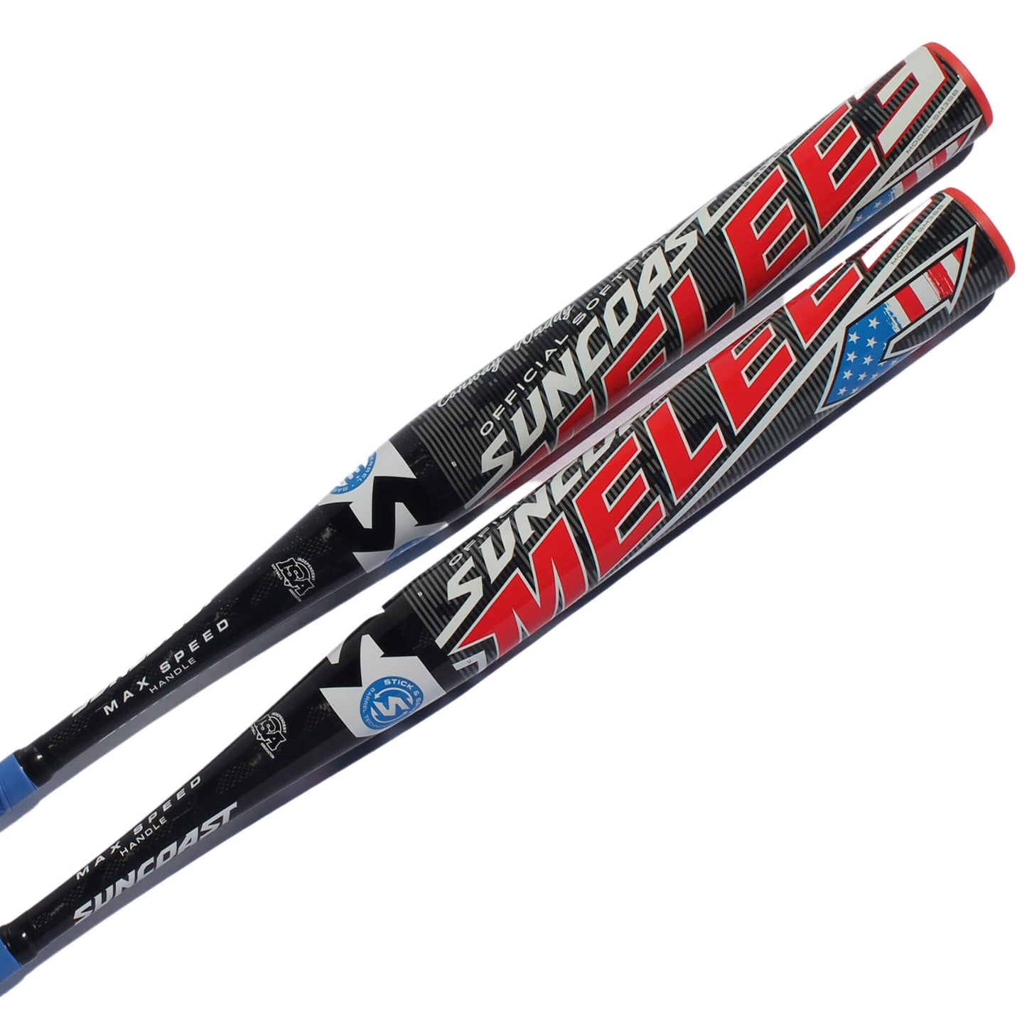 2021 Suncoast Melee 3 Balanced 13″ 1-Piece SSUSA Senior Slowpitch Softball Bat – SM3SB