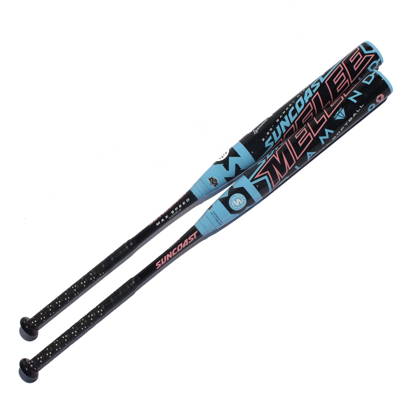 2021 Suncoast Melee Diamond Endloaded 12″ 2-Piece SSUSA Senior Slowpitch Softball Bat-SMDSE